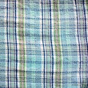 Cotton Searsucker A Line Skirt by Only Necessities Elastic Waist Size 20W